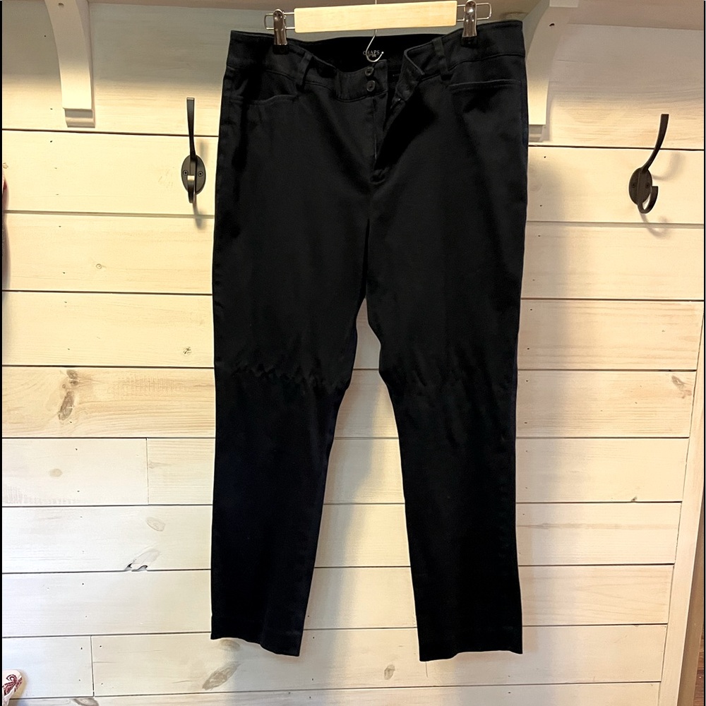 Chaps Navy Classic Pants Size 14